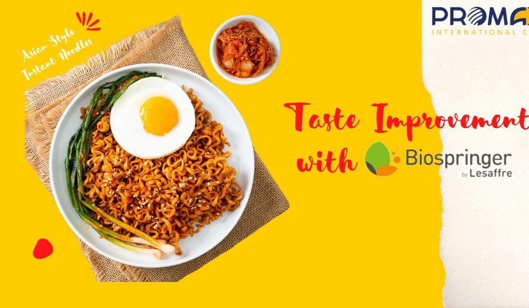 Asian Style Instant Noodles with Biospringer Yeast Extracts