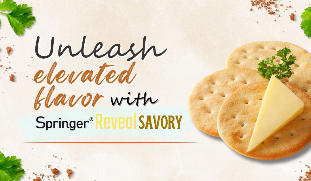 Unleash elevated flavor with Springer® Reveal Savory