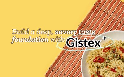 Build a deep, savory taste foundation with Gistex®